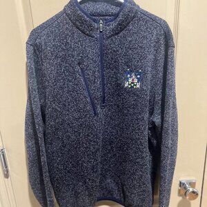 NWOT Donald Ross Polo 1/2 Zip Sz M